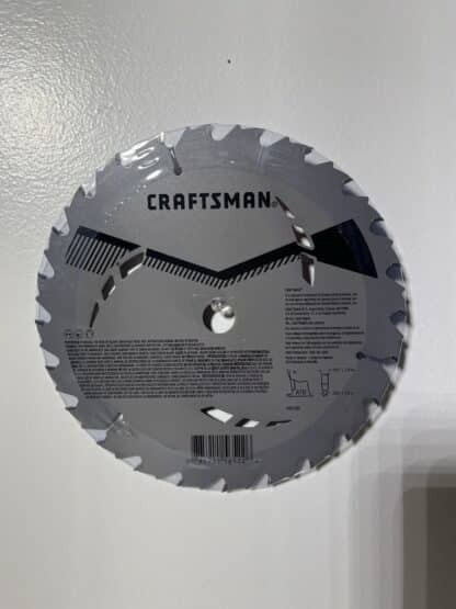 Craftmans CMAS372524 Circular Saw Blade 24T 7 1/4" - Image 4