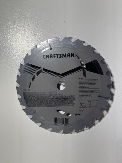 Craftmans CMAS372524 Circular Saw Blade 24T 7 1/4" - Image 5