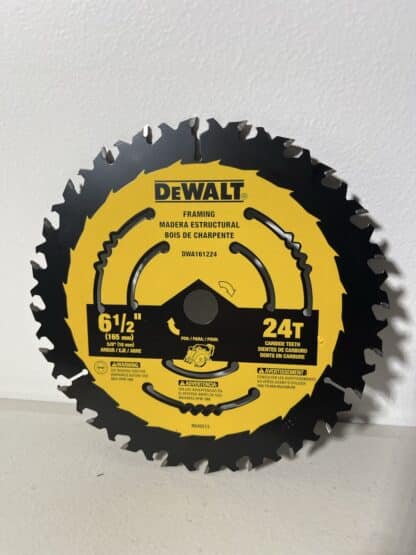 Dewalt DWA161224 Saw blade 24T 6-1/2"